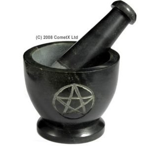 Mortaio con Pentagramma
