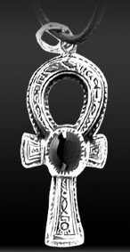 Croce Ankh in argento