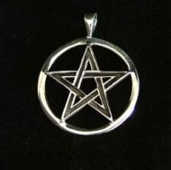 Pentagramma in argento