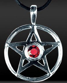 Pentagramma in argento