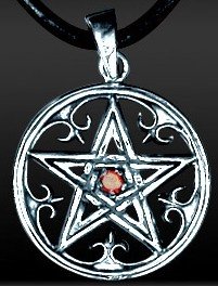 Pentagramma in argento