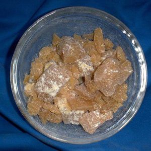 Burgundy resin