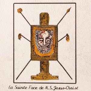 Pentacolo santo viso dil nostro signore Gesu Cristo pergamena