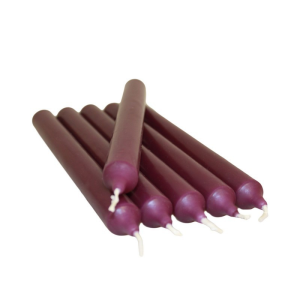 Candela semplice viola
