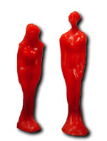 Dagida semplice uomo rosso
