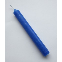 Candela semplice blu