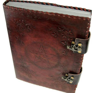Libro delle ombre in pelle