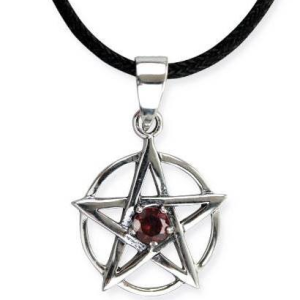 Pentagramma in argento